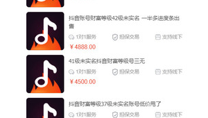 抖音实名账号如今还值钱吗？一文带你深入剖析其中门道